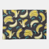 Fun Banana Pattern Geschirrtuch (Horizontal)