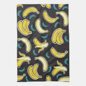 Fun Banana Pattern Geschirrtuch (Vertikal)