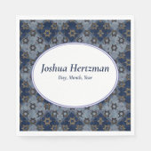 Fun Bar Mitzvah Mazel Tov Serviette (Vorderseite)