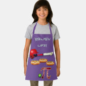 Fun Barbeque Baseball Hotdogs Appie Pie Schürze (Insitu)