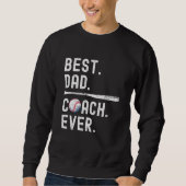 Fun Baseball Dad Coach Sweatshirt (Vorderseite)