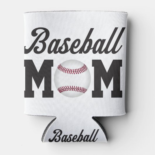 Fun Baseball-Mama Dosenkühler (Vorderseite)