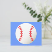 Fun Baseball Postkarte (Stehend Vorderseite)