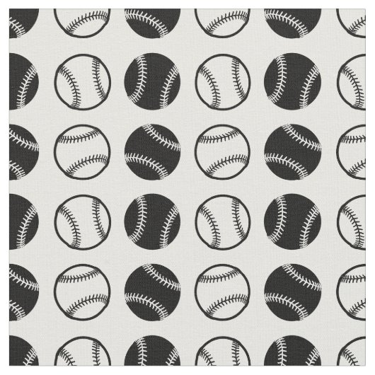 Fun Baseballs Sportart Baseball Thread Stoff (Nahaufnahme)