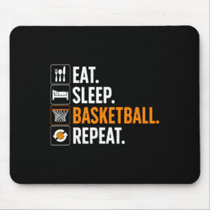 Fun Basketball für Männer Frauen Team Sport Basket Mousepad