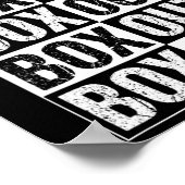 Fun Basketball Geschenkboxen Out Sprichwort Poster (Ecke)