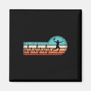 Fun Basketball Heartbeat Ball Player Magnet