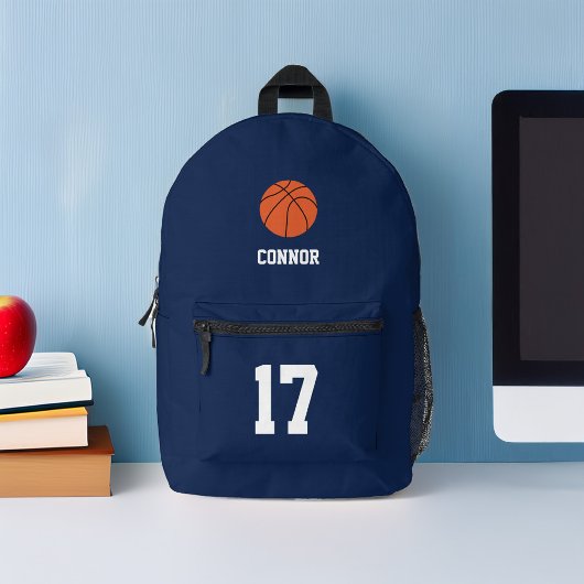 Fun Basketball individuell angepasst Bedruckter Rucksack