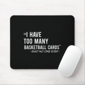 Fun Basketball Karten Sammlergeschenk Mousepad (Mit Mouse)