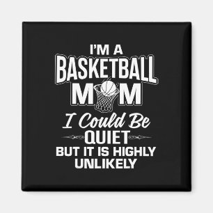 Fun Basketball Mama Merch - Einzigartiges Design f Magnet