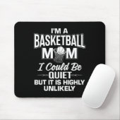 Fun Basketball Mama Merch - Einzigartiges Design f Mousepad (Mit Mouse)
