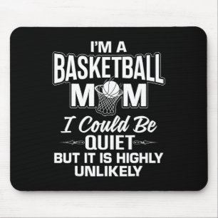 Fun Basketball Mama Merch - Einzigartiges Design f Mousepad
