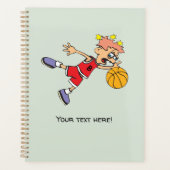 Fun Basketball Player Planer (Vorderseite)