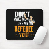 Fun Basketball Ref Hoops - Basketball-Schiedsricht Mousepad (Mit Mouse)
