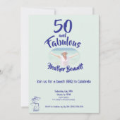 Fun Beach BBQ 50 and Fabulous Birthday Party (Vorderseite)