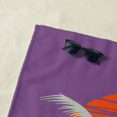 Fun Beach Bitte Palm Tree und Sonne Strandtuch (Beispiel)