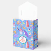 Fun Beach Blue Favor Box Geschenkschachtel (Geöffnet)
