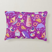 Fun Beach Magenta Accent Kissen (Rückseite)