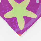 Fun Beach Magenta Fleecedecke (Ecke)