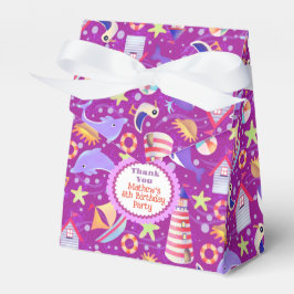 Fun Beach Magenta Gevor Box Geschenkschachtel
