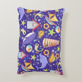 Fun Beach Navy Akzente Kissen (Rückseite(Vertikal))