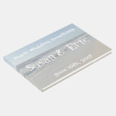 Fun Beach Print Wedbook Gästebuch (Ecke)