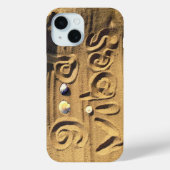 Fun Beach Sand Seashells Good Vibes Zitat Foto Case-Mate iPhone Hülle (Rückseite)