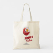 Fun Beach Vacation Summer Vibes Food puff Tragetasche (Rückseite)