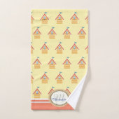 Fun Beach Yellow Bath Handtuch Set (Handtuch)