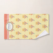 Fun Beach Yellow Bath Handtuch Set (Handtuch)