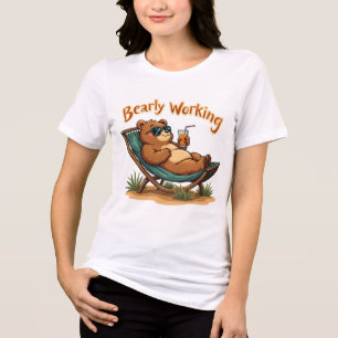 Fun Bear Beach Juice T - Shirt - Vibrannt Tropical