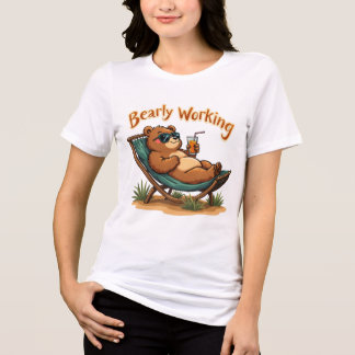 Fun Bear Beach Juice T - Shirt - Vibrannt Tropical