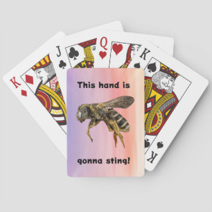 Fun Bee Cards Hand ist Gonna Stage Spielkarten