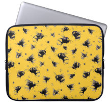 Fun Bee Laptop Case | Geburtstagsgeschenk für sie 