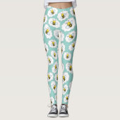 Fun Bee Pattern Leggings (Vorderseite)