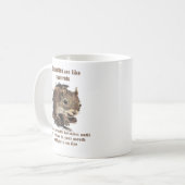 Fun Beenden Sie das Rauchen Motivierend Zitatschei Kaffeetasse (Vorderseite Links)