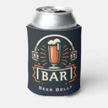 Fun Beer Bly Bar, Bier Tasse Logo Personalisiert