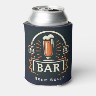 Fun Beer Bly Bar, Bier Tasse Logo Personalisiert Dosenkühler