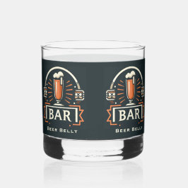 Fun Beer Bly Bar, Bier Tasse Logo Personalisiert Whiskyglas