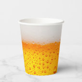 Fun Beer Brewery trinkt Happy Hour Party Pappbecher (Rückseite)