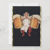 Fun Beer Party Einladung (Rückseite)