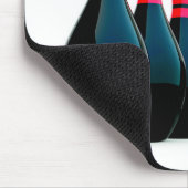 Fun benutzerdefinierbare Name Bowler Bowling Mouse Mousepad (Ecke)