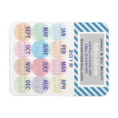 Fun & Beruflich Business - Kalender 2018 Magnet (Horizontal)