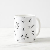 Fun beschäftigt Ants Design Kaffeetasse (VorderseiteRechts)