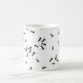 Fun beschäftigt Ants Design Kaffeetasse (Mittel)