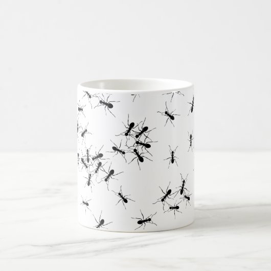 Fun beschäftigt Ants Design Kaffeetasse (Mittel)