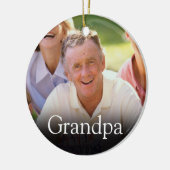 Fun Best je Opa Papa Definition Foto Keramik Ornament (Links)