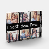 Fun Beste Mama je 6 Foto Collage Personalisiert (Links)