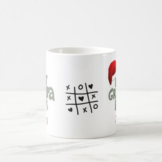 Fun Beste Opa je Weihnachtsmannmütze Weihnachten T Kaffeetasse (Mittel)