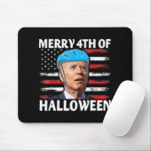 Fun Biden Dazed Merry th Juli glückliche Halloween Mousepad (Mit Mouse)